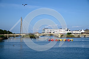 Marine Lake, Southport Merseyside UK