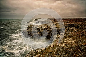 Marine landscape from Tjulenovo village, Bulgaria, Eastern Europe