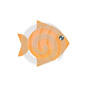 Marine life, fish cartoon sea fauna animal