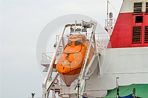 Marine research on boat