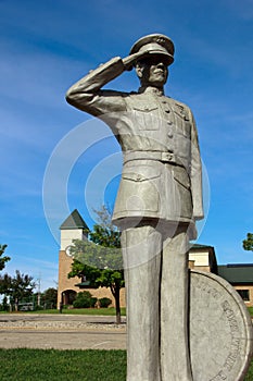 Marine Statue