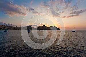 Marine sunset, Komodo