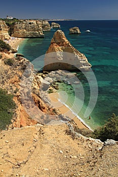 Marinha beach, Algarve photo