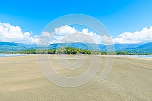 Marino Ballena National Park in Uvita - Punta Uvita - Beautiful beaches and tropical forest at pacific coast of Costa Rica