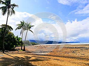 Marino Ballena National park. Uvita sector. Costs Rica