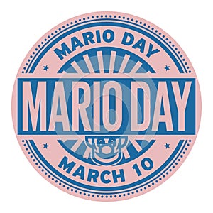 Mario Day stamp