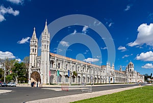 Maritime Museum and Jeronimos Monastery in Lisbon photo