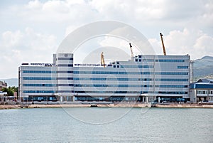 Maritime port at Novorossiysk, Moscow