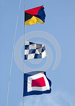 Maritime signal flags