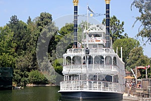 Mark Twain Riverboat, Disneyland, Anaheim, California