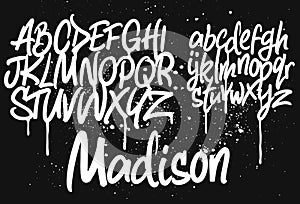 Marker Graffiti Font