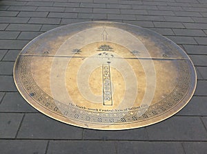 Marker of North-south Central Axis of Beijing City