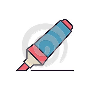 Marker Pen related vector icon