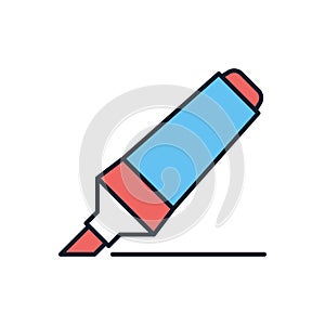Marker Pen related vector icon