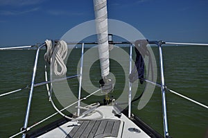 Markermeer, Holland. Saling boat photo