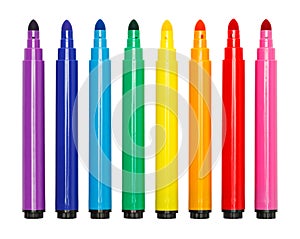 Markers Rainbow Cut Out photo