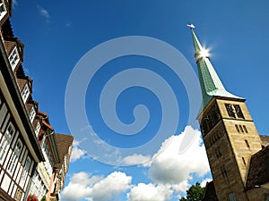 The Market Church in Hameln, GERMANY
