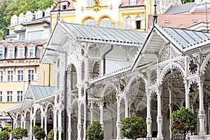 Market Colonnade, Karlovy Vary & x28;Carlsbad& x29;, Czech Republic