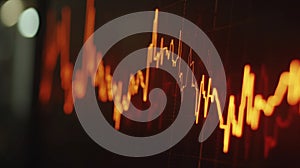 market data indicator stock charts photo