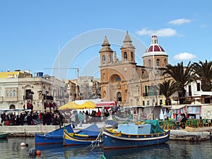 Market Day, Marsaxlokk in Malta