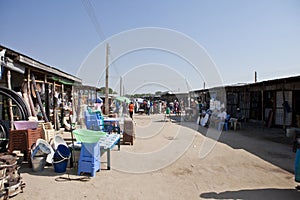 Market, downtown Bor Sudan