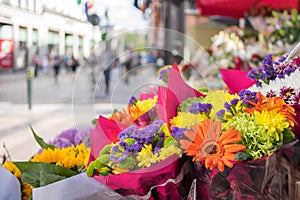 Market Flowers on Dublin Streets