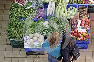 Market fruit and vegetable