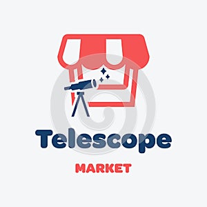 Market Logo Telescope