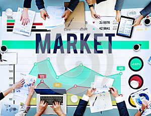 Market Marketing Data Analysis Consumer Concept