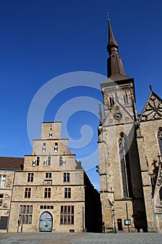 The market place in Osnabrueck photo