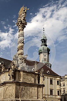 Market place of Sopron