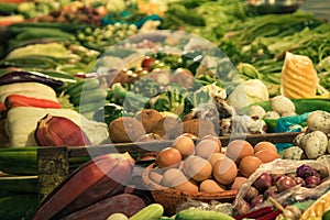 Market produce cambodia local market siem reap