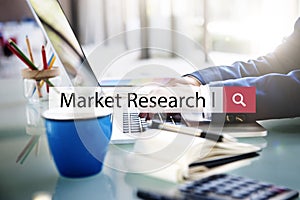 Market Research Analysis Business Consumer Concept