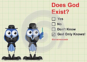 Market research does God exist photo