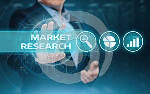 Market Research Marketing Strategy Business Technology Internet concept