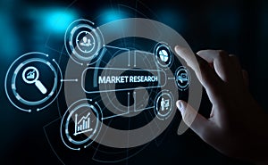 Market Research Marketing Strategy Business Technology Internet concept
