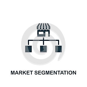 Market Segmentation icon. Creative element design from content icons collection. Pixel perfect Market Segmentation icon for web