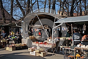 Market, Senta, Serbia
