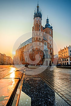 Market square in Krakow