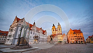 Market Square of Lutherstadt Wittenberg photo