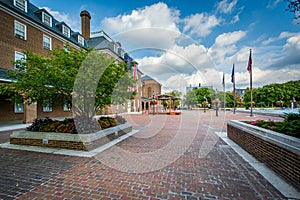 Market Square, in the Old Town of Alexandria, Virginia. photo