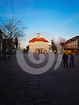 the market square of Sindelfingen Germany