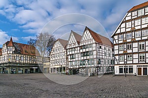 Market square, Soest, Germany