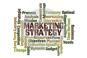 Market Strategy Word Cloud