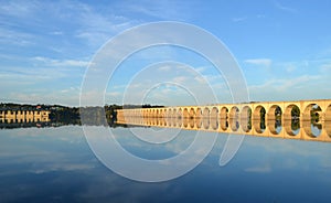 The Market Street Bridge Susquehanna River Harrisburg Pennsylvania