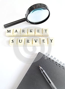 Market survey concept