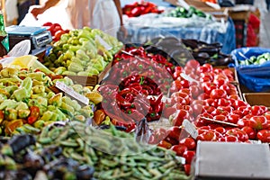 Market vegetables from local fermers