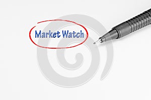 Market Watch - Business Concept