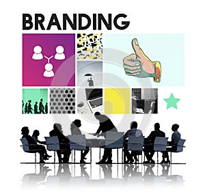 Marketing Achievement Branding Corporate Thumbs Up Concept