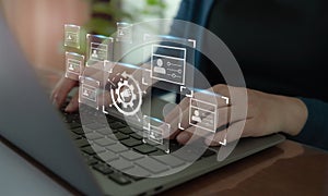 Marketing automation concept. Using data science to drive marketing automation.